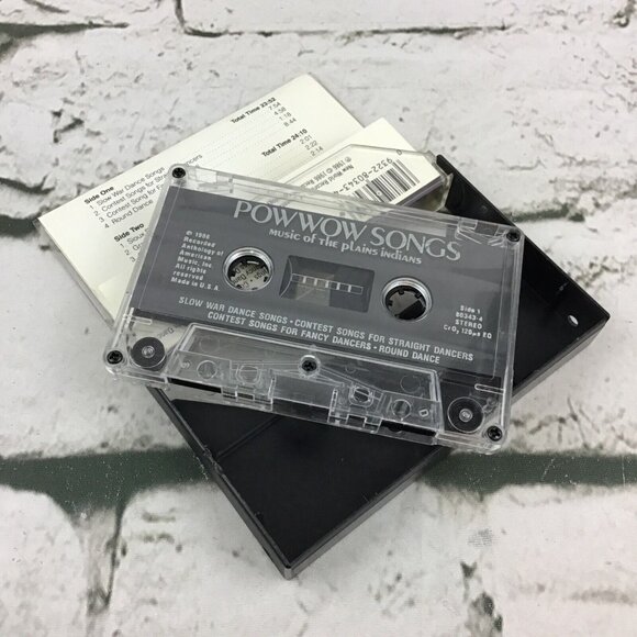 Powwow Songs Music Of The Plains Indians Cassette Tape - Picture 2 of 3